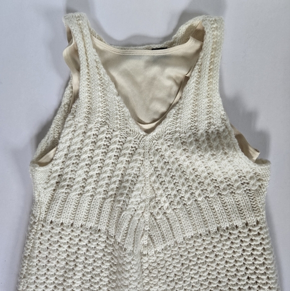 Moda International Cream Midi Dress - Picture 2 of 8